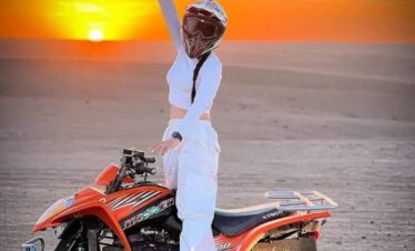 Quad Biking Agafay Desert Morocco during Day Trip