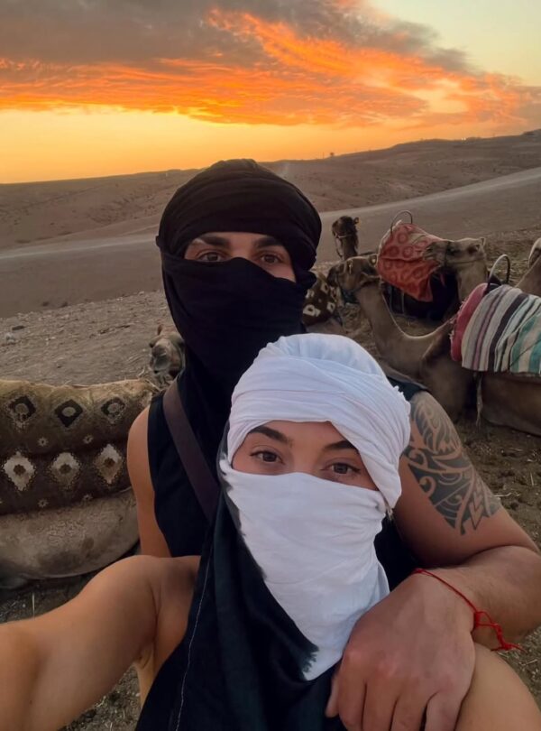 Agafay desert camel ride