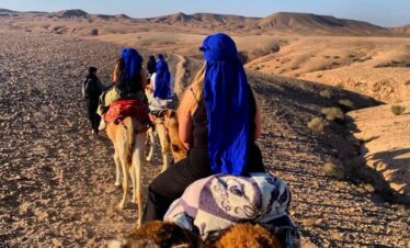balade en dromadaire désert d’Agafay