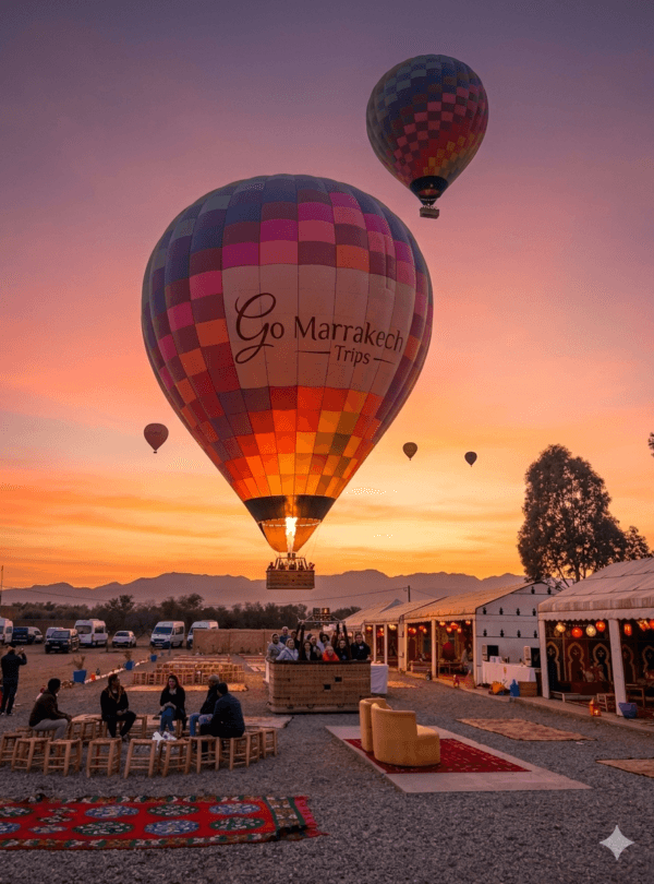 hot air balloon Marrakech experience